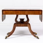 19th Century English Regency Rosewood Sofa Table