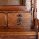 SOLD, 19th Century Solid Oak Bookcase
