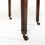 Pair of 18th Century English Mahogany Demi Lune Side Tables
