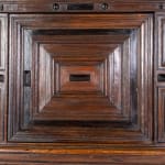 17th Century Dutch Oak and Ebony Cabinet