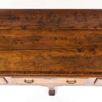 18th Century George III English Oak Dresser Base
