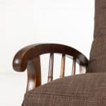 Pair of 19th Century English Beech Armchairs