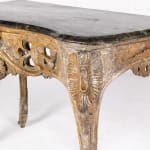 18th Century French Silver Gilt Console Table