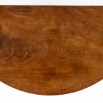 Pair of 18th Century English Mahogany Demi Lune Side Tables