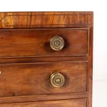 Small 19th Century English Regency Mahogany Chest of Drawers