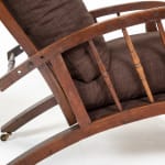 Pair of 19th Century English Beech Armchairs