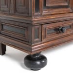 17th Century Dutch Oak and Ebony Cabinet