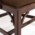 18th Century English Mahogany Elbow Chair