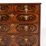 Rare 17th Century English Marquetry Chest of Drawers
