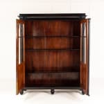 Early 19th Century Ebonised French Empire Period Bookcase