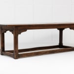 Early 18th Century English Elm and Oak Refectory Table