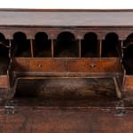 Small 18th Century George II English Oak Bureau