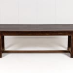 Large 1940s English Oak Farmhouse Table