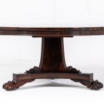 Late Regency Rosewood Centre Table