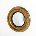 Early 19th Century Regency Gilt Convex Mirror