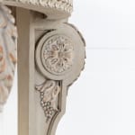 SOLD, 19th Century Painted Console Table with Breccia Marble Top