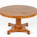 19th Century Burr Elm Centre Table