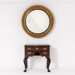 Large 19th Century English Regency Convex Mirror