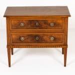 Small Late 18th Century French Louis XVI Period Walnut Commode