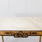 18th Century Italian Console Table with Marble Top