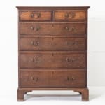 18th Century George III Oak Chest of Drawers
