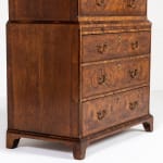 Small Early 18th Century George II English Walnut Chest on Chest