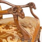 19th Century French Walnut Tapestry Sofa