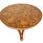 19th Century French Burr Ash Centre Table