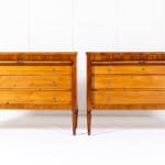 Pair of Early 19th Century Cherrywood Commodes