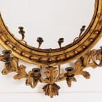 19th Century English Regency Convex Mirror