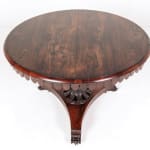 19th Century English Regency Rosewood Centre Table