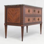 SOLD, 18th Century French Kingwood and Tulip Commode