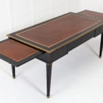 19th Century French Ebonised Bureau Plat