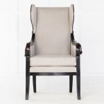 Early 19th Century French Ebonised Reclining Armchair