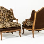 Grand Scale Pair of 19th Century French Armchairs
