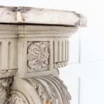 SOLD, 19th Century Painted Console Table with Breccia Marble Top