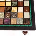 19th Century Regency Mahogany Table with Specimen Marble Top