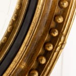 Large 19th Century English Regency Convex Mirror