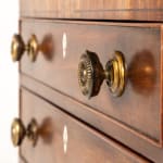 Small 19th Century English Regency Mahogany Chest of Drawers