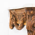 18th Century French Carved Walnut Console Table