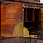 Late Regency Period Mahogany Secretaire Bookcase Circa 1825-30