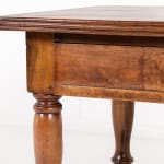 19th Century French Walnut Drapers/Serving Table