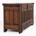 Late 17th Century Carved Oak Coffer