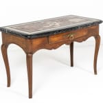 18th Century French Console Table with Marble Top