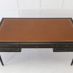 1950s French Louis XVI-Style Ebonised Desk