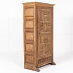 1940s Spanish Limed Oak Cabinet