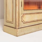 French Painted Glazed Cabinet Circa 1900