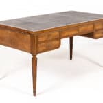 1930s French Walnut Bureau Plat