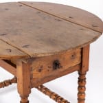 Small 18th Century French Pine Drop Leaf Table