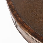 SOLD, 19th Century Regency Oak Drum Table